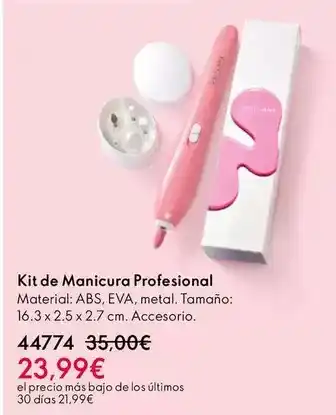 Oriflame Kit de manicura profesional oferta