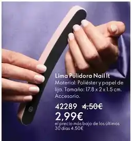 Oriflame It - lima pulidora nailt oferta