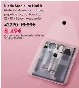 Oriflame It - kit de manicura nail oferta