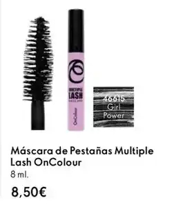 Oriflame Máscara de pestañas multiple lash oncolour oferta