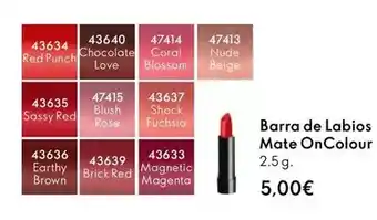 Oriflame Barra de labios oferta
