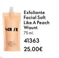 Oriflame Soft - exfoliante facial soft like a peach oferta