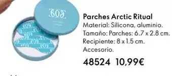 Oriflame Ono - parches arctic ritual oferta