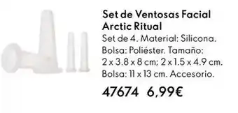 Oriflame Ritual - set de ventosas facial oferta