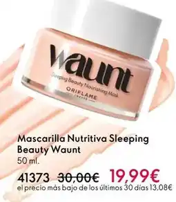 Oriflame Oriflame - mascarilla nutritiva sleeping beauty oferta
