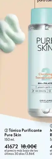 Oriflame Oriflame - tonico purificante pure skin oferta
