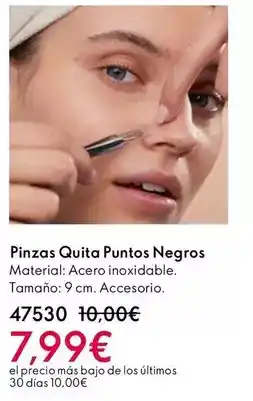 Oriflame Pinzas quita negros oferta