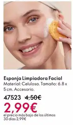Oriflame Esponja limpiadora facial oferta