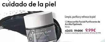 Oriflame Optimals - mascarilla facial purificante de arcilla oferta