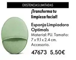 Oriflame Optimals - esponja limpiadora oferta