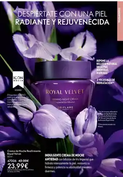 Oriflame Royal - conjunto cereal de noche oferta