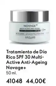 Oriflame Oriflame - tratamiento de día rico spf 30 multi- active anti-ageing novage+ oferta