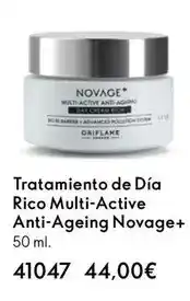 Oriflame Oriflame - tratamiento de día rico multi-active anti-ageing novage+ oferta