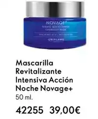 Oriflame Oriflame - mascarilla revitalizante intensiva accion noche novage+ oferta