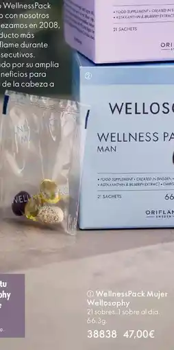 Oriflame Wellness - pack mujer oferta