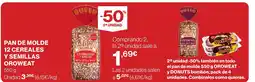 Hipercor OROWEAT Pan de molde 12 cereales y semillas oferta