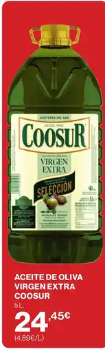 Hipercor COOSUR Aceite de oliva virgen extra oferta