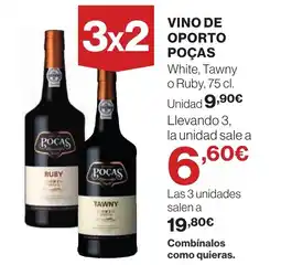 Hipercor POÇAS Vino de oporto oferta