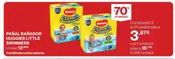 Hipercor Pañal bañador huggies little swimmers oferta