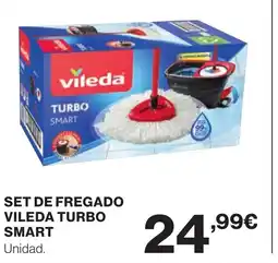 Hipercor Set de fregado vileda turbo smart oferta