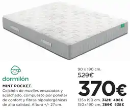 Hipercor Mint pocket oferta
