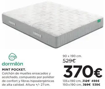 Hipercor Mint pocket oferta