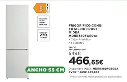 Hipercor Frigorífico combi total no frost oferta