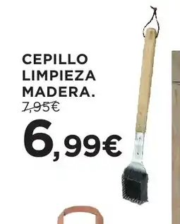 Hipercor Cepillo limpieza madera oferta