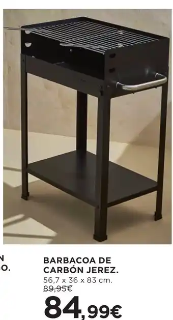 Hipercor Barbacoa de carbón jerez oferta