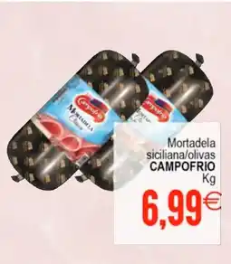 Plenus Supermercados CAMPOFRIO Mortadela siciliana/olivas oferta