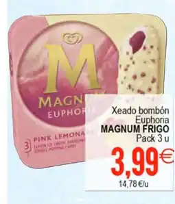 Plenus Supermercados MAGNUM FRIGO Xeado bombón Euphoria oferta
