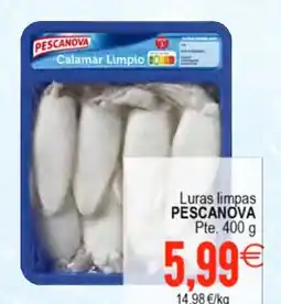 Plenus Supermercados PESCANOVA Luras limpas oferta