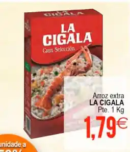 Plenus Supermercados LA CIGALA Arroz extra oferta