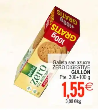 Plenus Supermercados GULLON Galleta sen azucre zero digestive oferta
