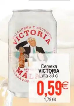 Plenus Supermercados VICTORIA Cervexa oferta