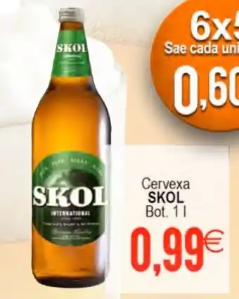 Plenus Supermercados SKOL Cervexa oferta