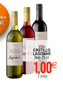Plenus Supermercados CASTILLO LAGOMAR Viño oferta