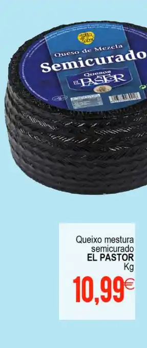 Plenus Supermercados EL PASTOR Queixo mestura semicurado oferta