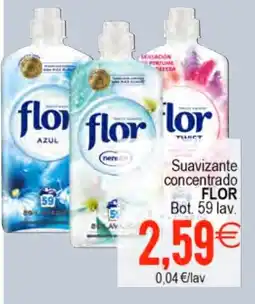 Plenus Supermercados FLOR Suavizante concentrado oferta