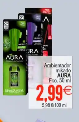 Plenus Supermercados AURA Ambientador mikado oferta