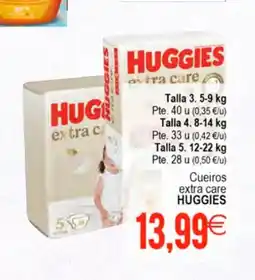 Plenus Supermercados HUGGIES Cueiros extra care oferta