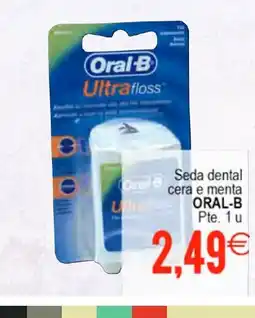 Plenus Supermercados ORAL B Seda dental cera e menta oferta