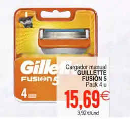 Plenus Supermercados GUILLETTE FUSIÓN 5 Cargador manual oferta