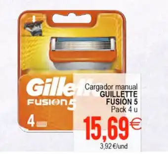 Plenus Supermercados GUILLETTE FUSIÓN 5 Cargador manual oferta