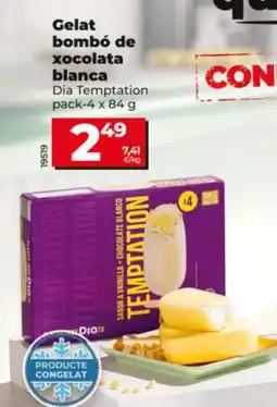 Maxi Dia Gelat bombó de xocolata blanca oferta