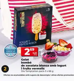 Maxi Dia Gelat bombó de xocolata blanca amb iogurt oferta
