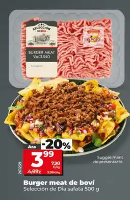 Maxi Dia Burger meat de boví oferta