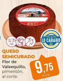 SPAR Gran Canaria Flor - queso semicurado oferta