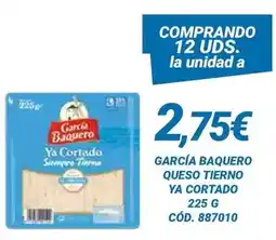 Dialsur Cash & Carry García baquero - queso tierno ya cortado oferta