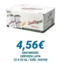 Dialsur Cash & Carry San miguel - cerveza oferta